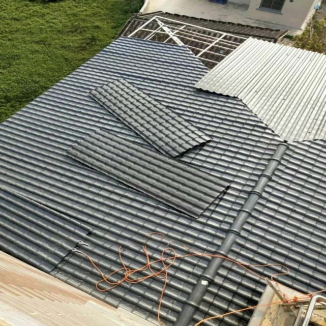 新型建筑材料合成樹脂瓦，新時(shí)代城市建設(shè)的屋頂瓦